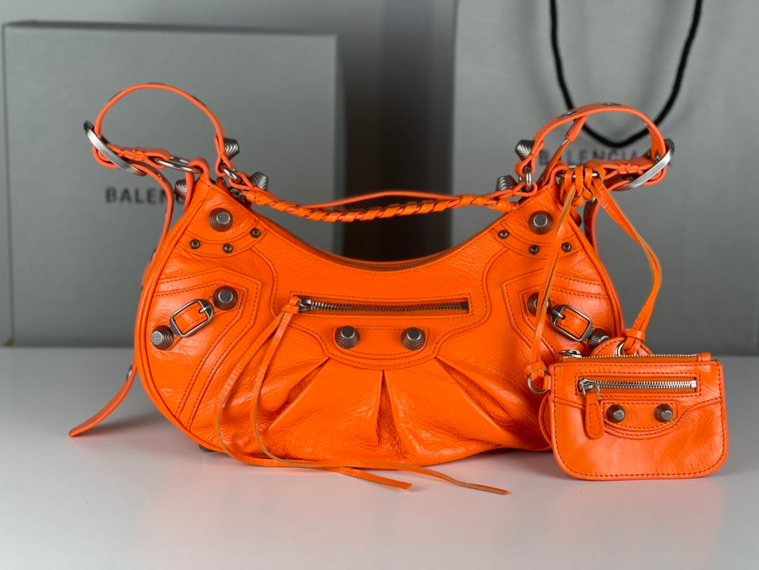 Balenciaga Le Cagole Bag Orange