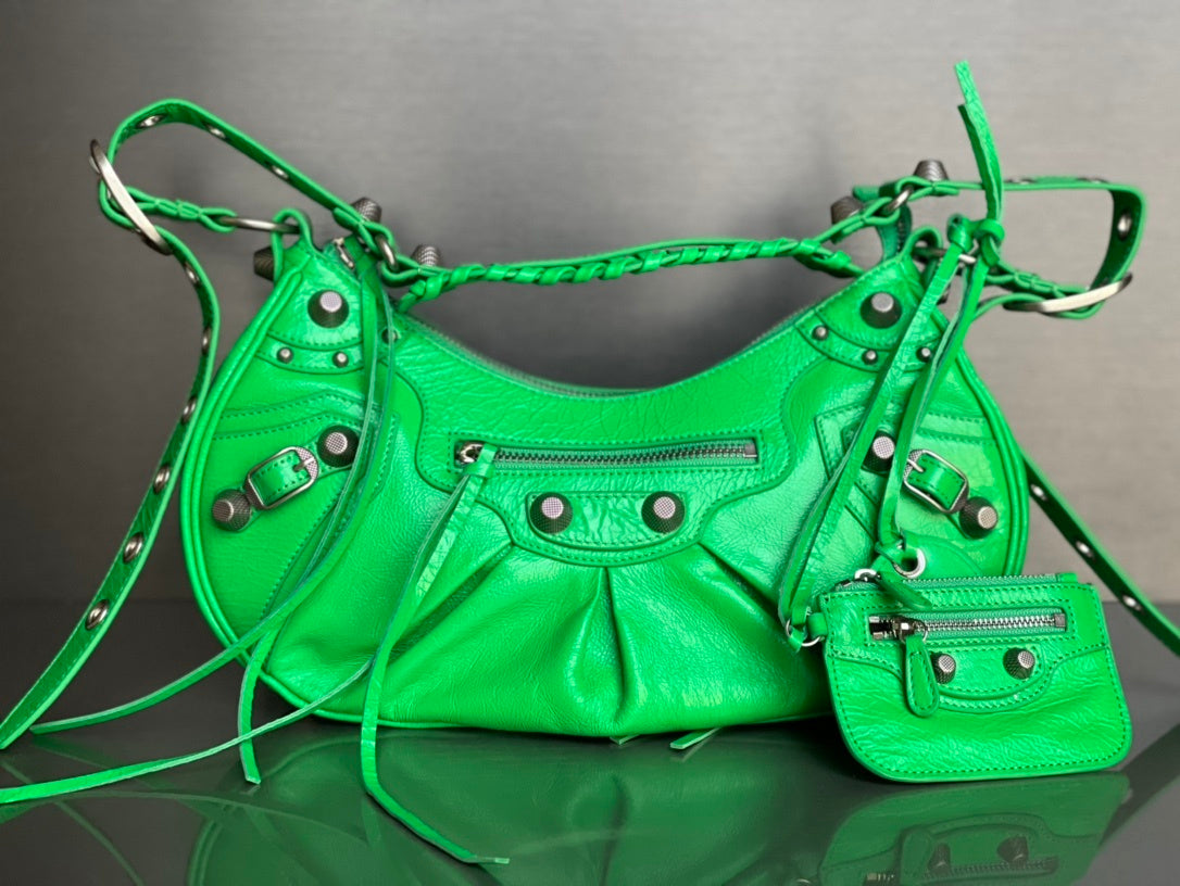 Balenciaga Le Cagole Bag Green
